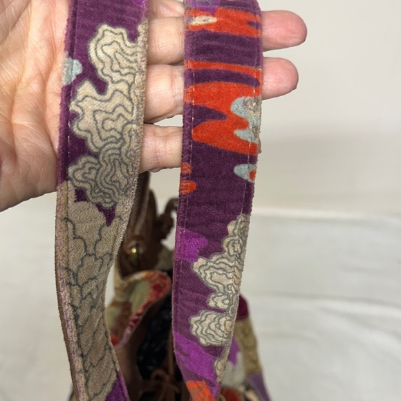 Lucky Brand Hobo  Colorful Patchwork Shoulder Bag - Picture 6 of 13